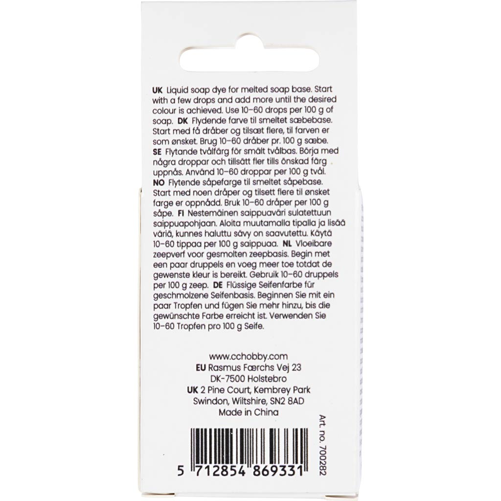 Seebivärv, roosa, 10 ml/ 1 pudel - Image 3