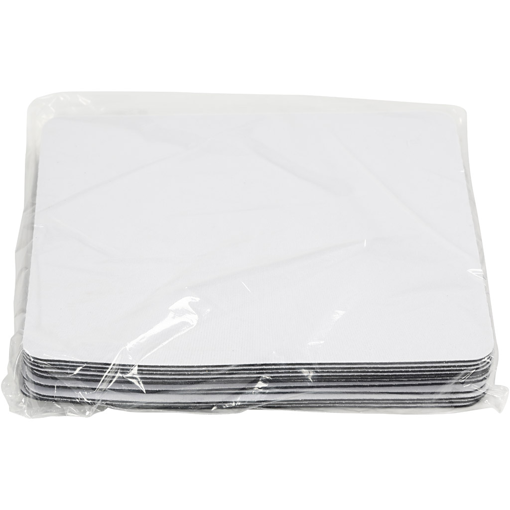 Hiirelauad, suurus 20x24 cm, valge, 12 tk/ 1 pakk - Image 2
