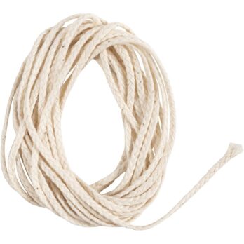 Tikk, sobib kastetud küünaldele (diameeter 15-22 mm) ja vormitud küünaldele (diameeter 40-60 mm), 100 g, 3 m/ 1 pakk