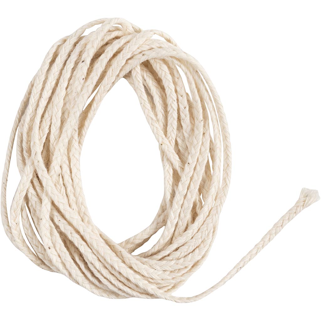 Tikk, sobib kastetud küünaldele (diameeter 15-22 mm) ja vormitud küünaldele (diameeter 40-60 mm), 100 g, 3 m/ 1 pakk