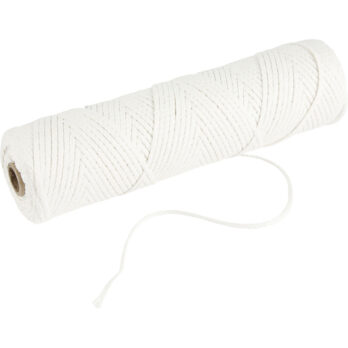 Tikk, sobib kastetud küünaldele (diameeter 15-22 mm) ja vormitud küünaldele (diameeter 40-60 mm) , 100 g, 50 m/ 1 rull.