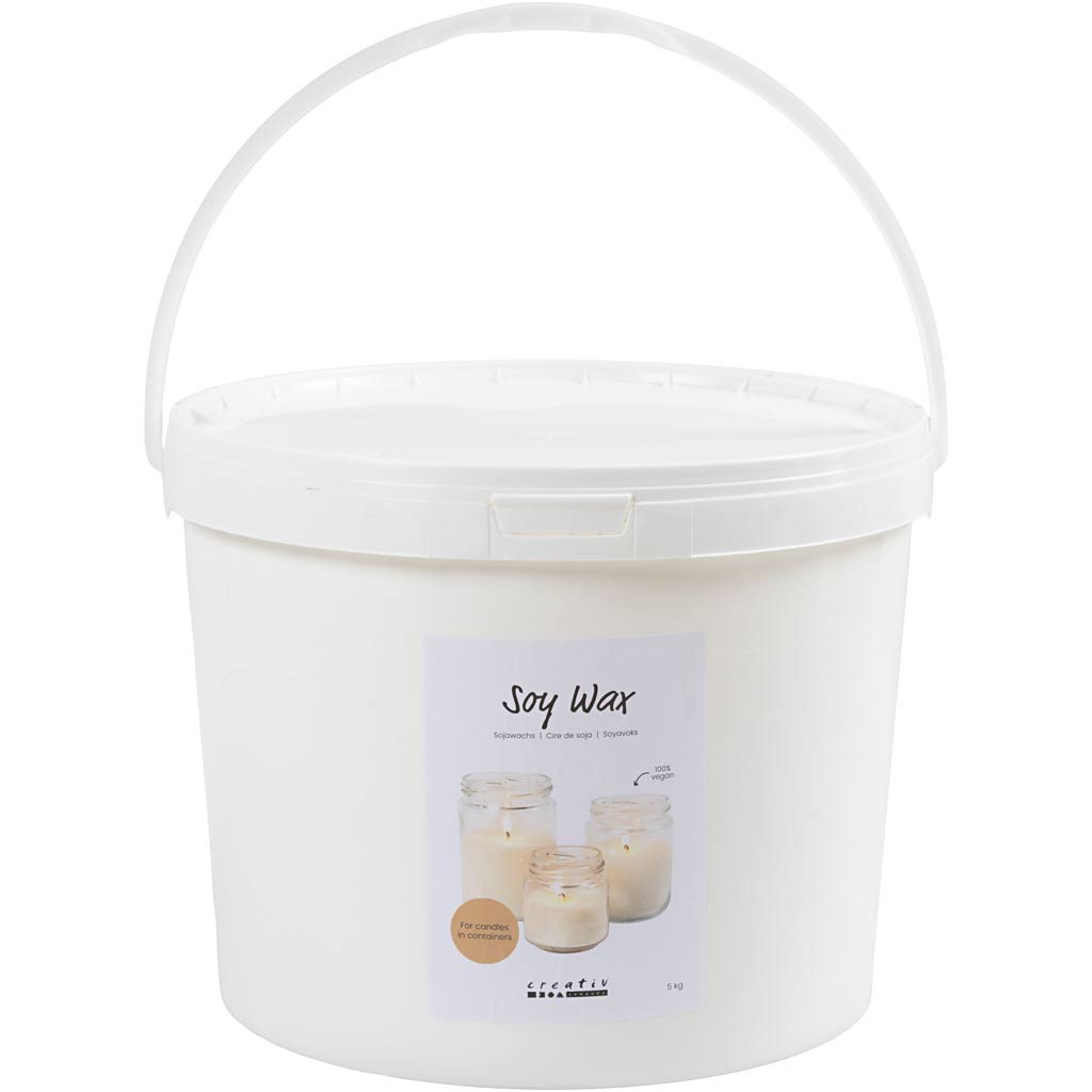 Sojavaha, küünlad konteinerites, 5 kg/ 1 pakk - Image 4