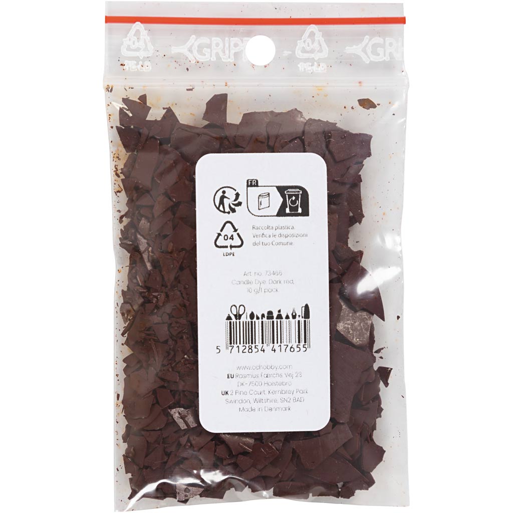 Küünlavärv, tumepunane, 10 g/ 1 pakk - Image 3