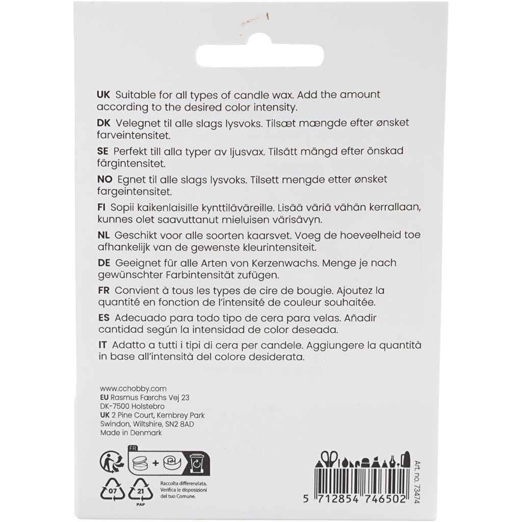 Küünlavärv, kreemjas, 5 g/ 1 pakk - Image 2