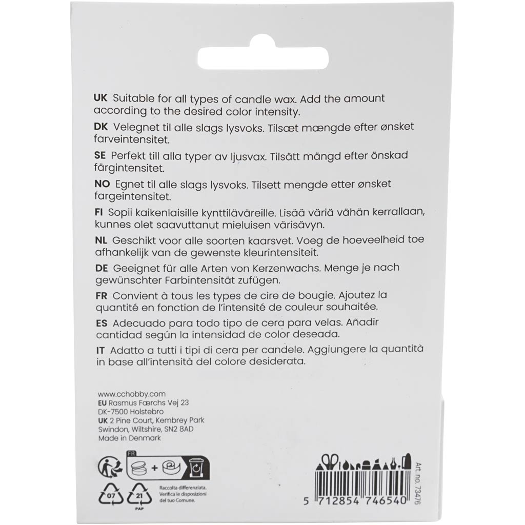 Küünlavärv, heleroosa, 5 g/ 1 pakk - Image 2