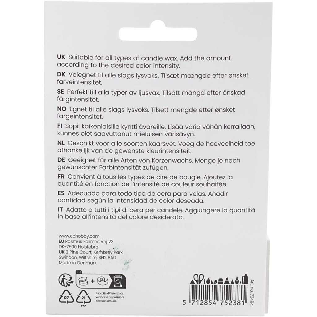 Küünlavärv, helehall, 5 g/ 1 pakk - Image 2