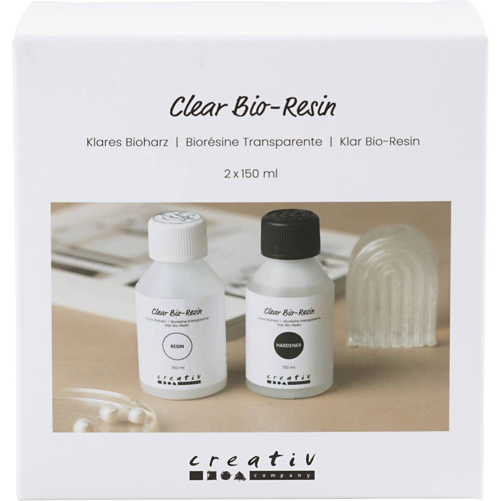 Clear Bio-Resin, läbipaistev, 2x150 ml/ 1 pakend