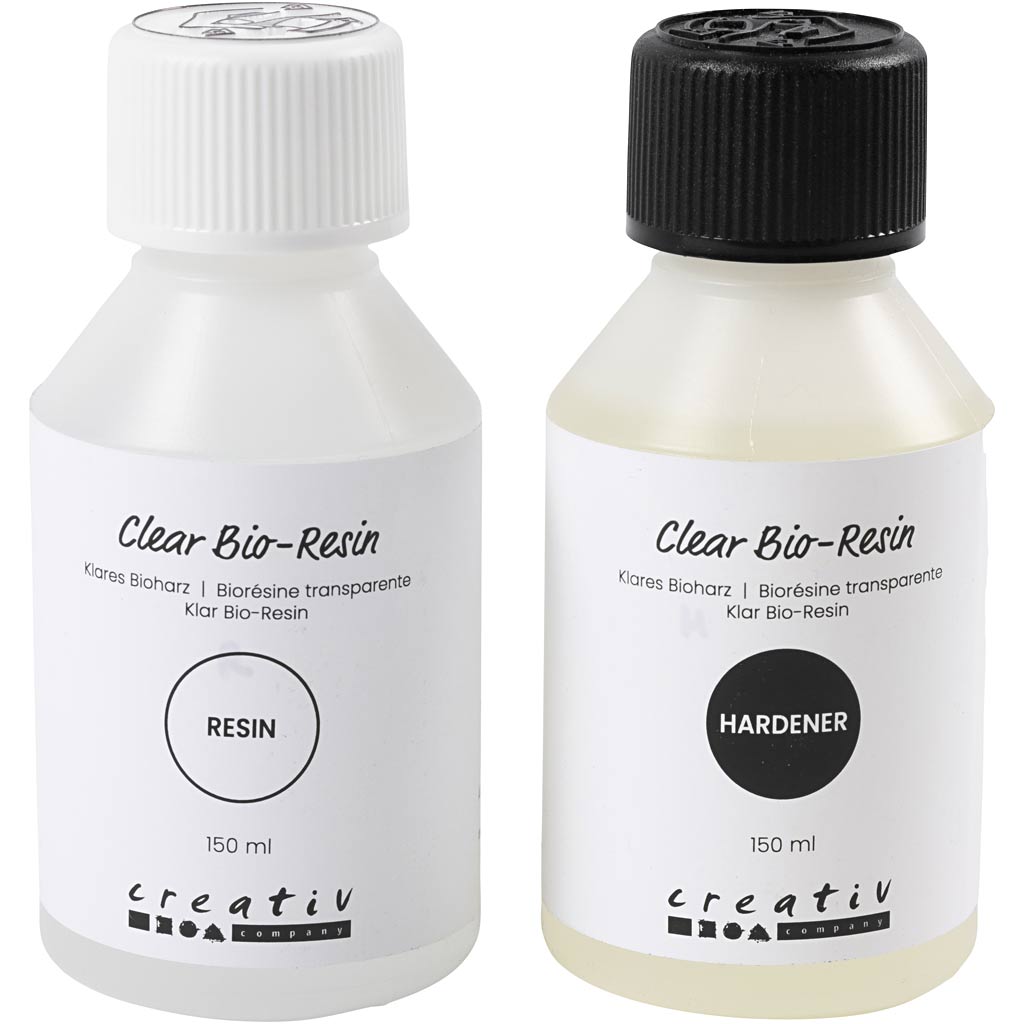 Clear Bio-Resin, läbipaistev, 2x150 ml/ 1 pakend - Image 3