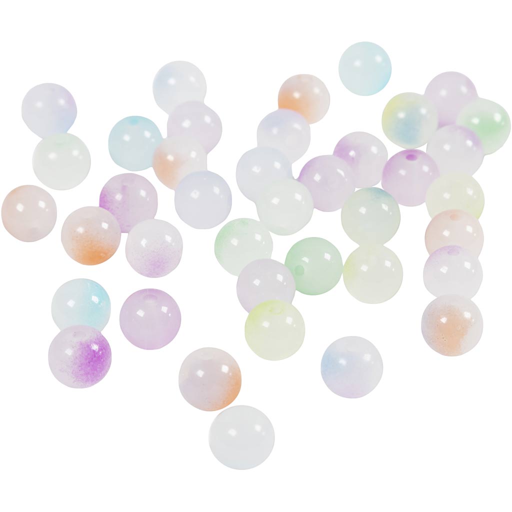 Princess helmed, diameeter. 8 mm, augu suurus 1,5 mm, ca. 900 tk, värvide valik, 600 g/ 1 pakk.