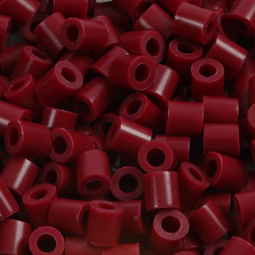 Sulavhõbedad, suurus 5x5 mm, augu suurus 2,5 mm, keskmine, punakas (32239), 1100 tk/ 1 pakk