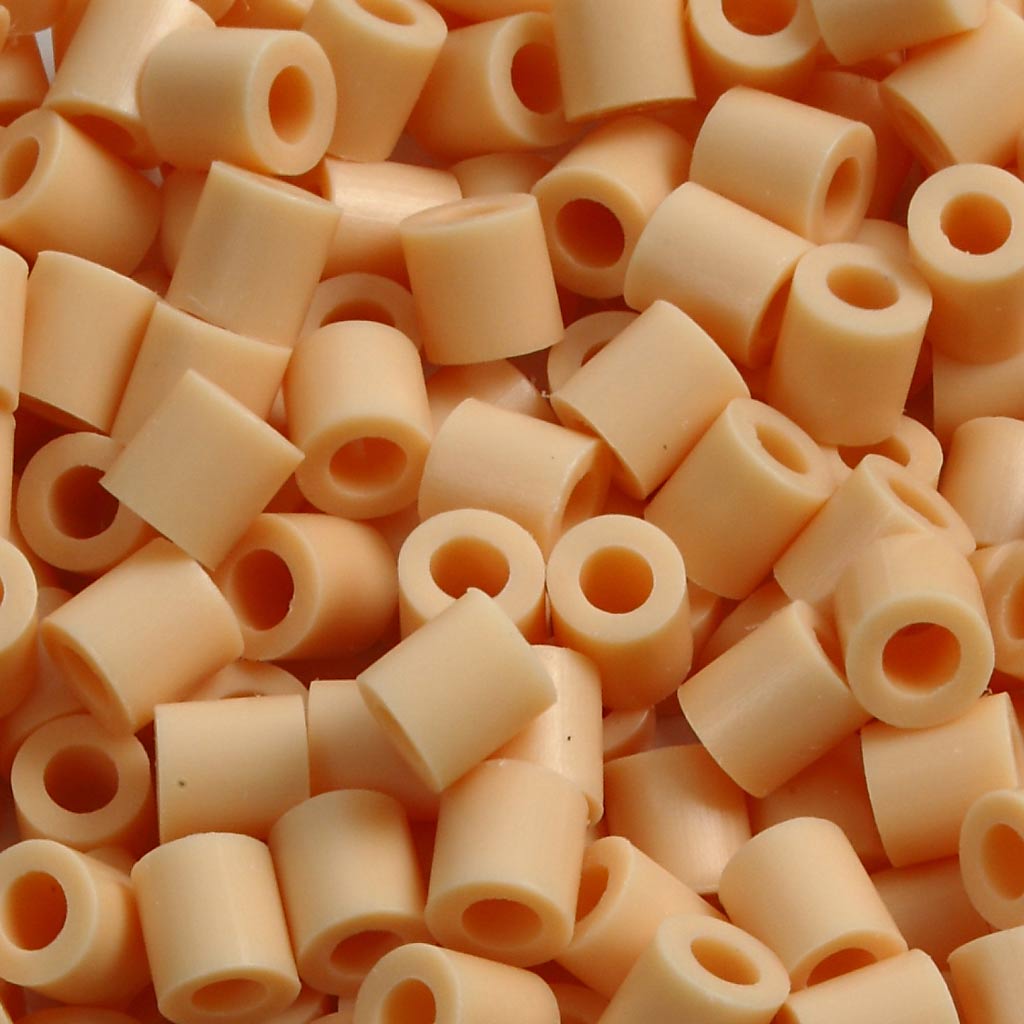 Kaitsehelmed, suurus 5x5 mm, augu suurus 2,5 mm, keskmine, helebeež (32228), 1100 tk/ 1 pakk.