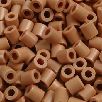 Kaitsehelmed, suurus 5x5 mm, augu suurus 2,5 mm, keskmine, helepruun (32260), 1100 tk/ 1 pakk