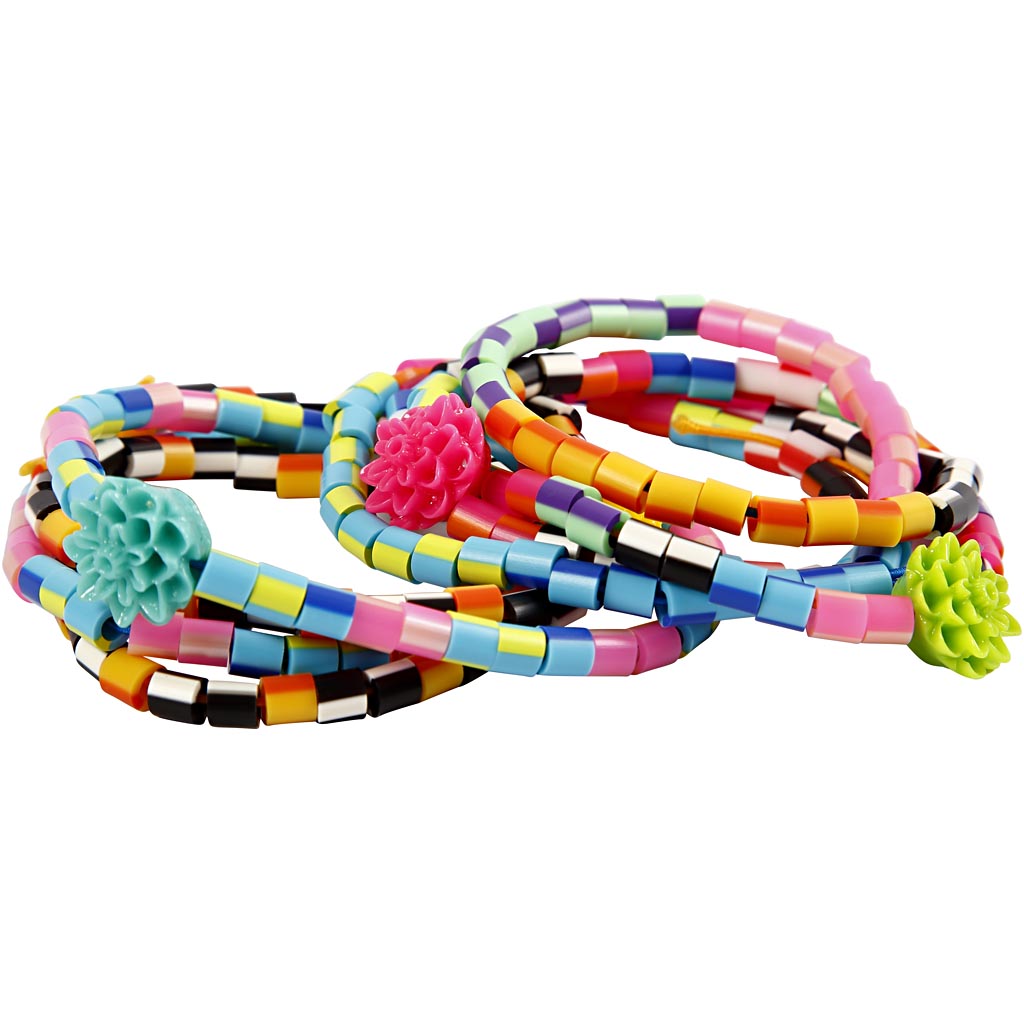 Kaitsehelmed, suurus 5x5 mm, augu suurus 2,5 mm, keskmine, triibuline, 10000 tk/ 1 pakk - Image 3