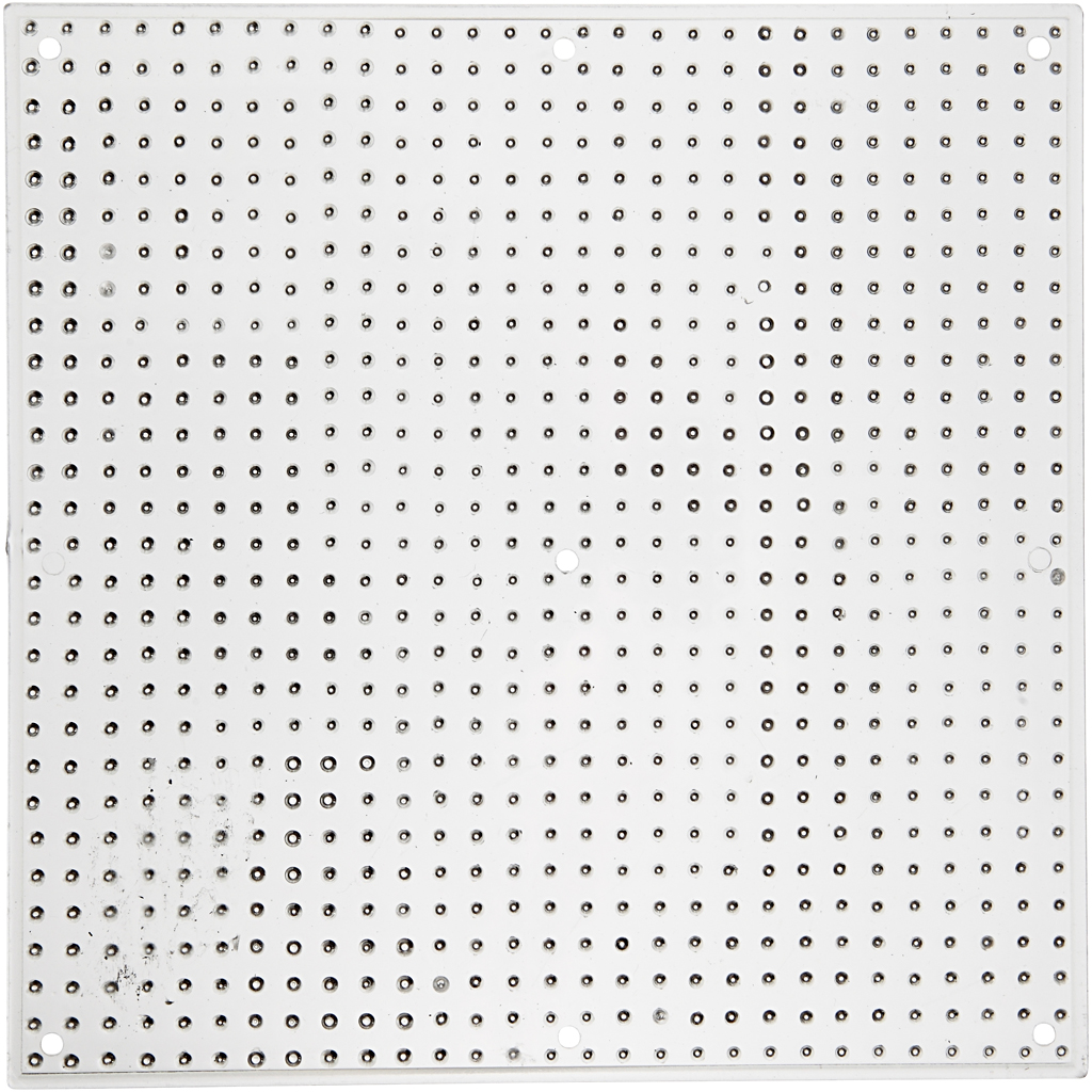 Nööriplaat, suur ruudukujuline, suurus 15x15 cm, keskmine, 10 tk/ 1 pakk