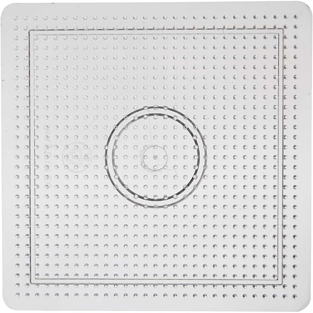 Nööriplaat, suur ruudukujuline, suurus 15x15 cm, keskmine, 10 tk/ 1 pakk - Image 2