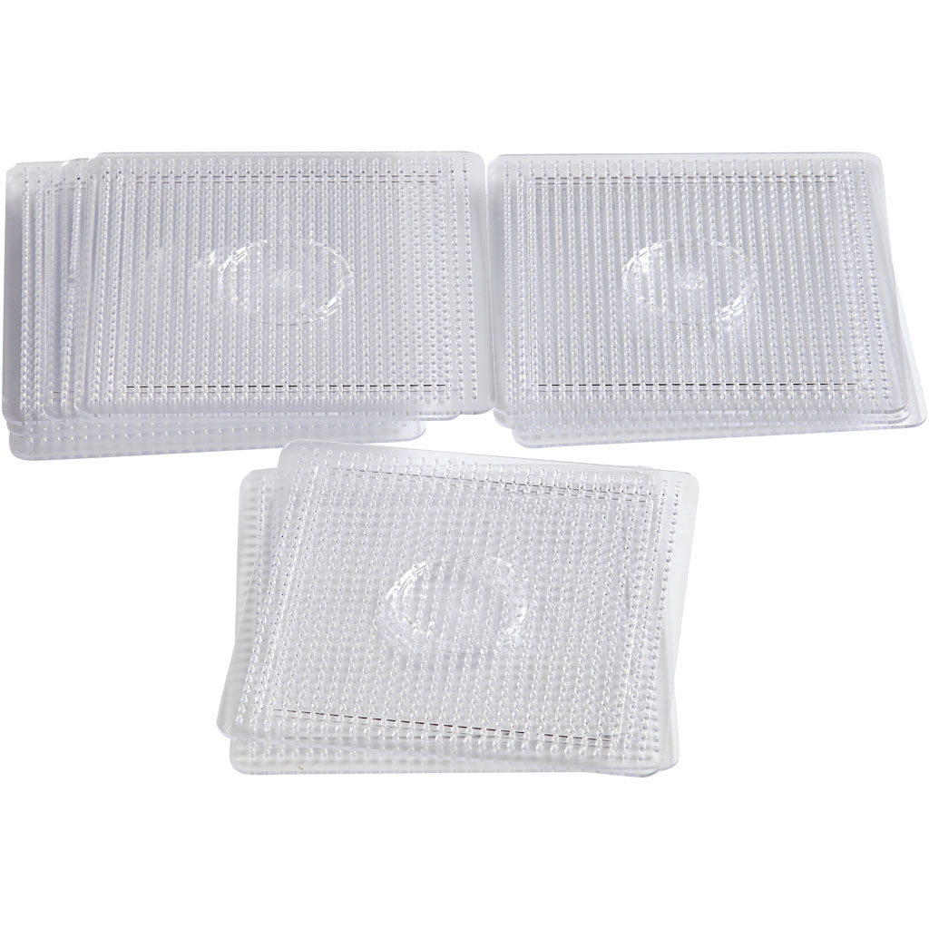 Nööriplaat, suur ruudukujuline, suurus 15x15 cm, keskmine, 10 tk/ 1 pakk - Image 3