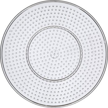 Tikutahvel, suur ümmargune, keskmine, suurus 15 cm, läbipaistev, 1 tk