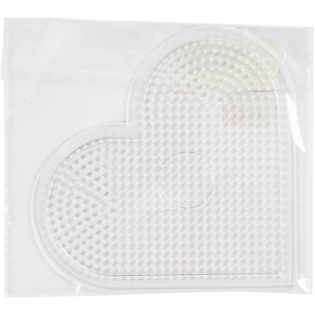 Nööptahvel, suurus 15 cm, keskmine, läbipaistev, 1 tk - Image 2