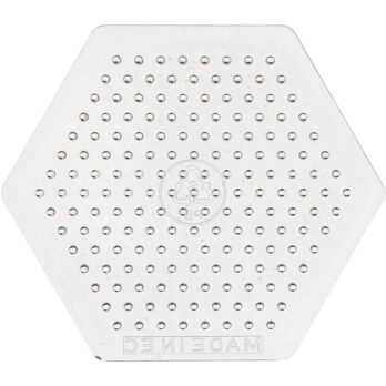 Nööriplaat, väike kuusnurk, suurus 7 cm, keskmine, 10 tk/ 1 pakk