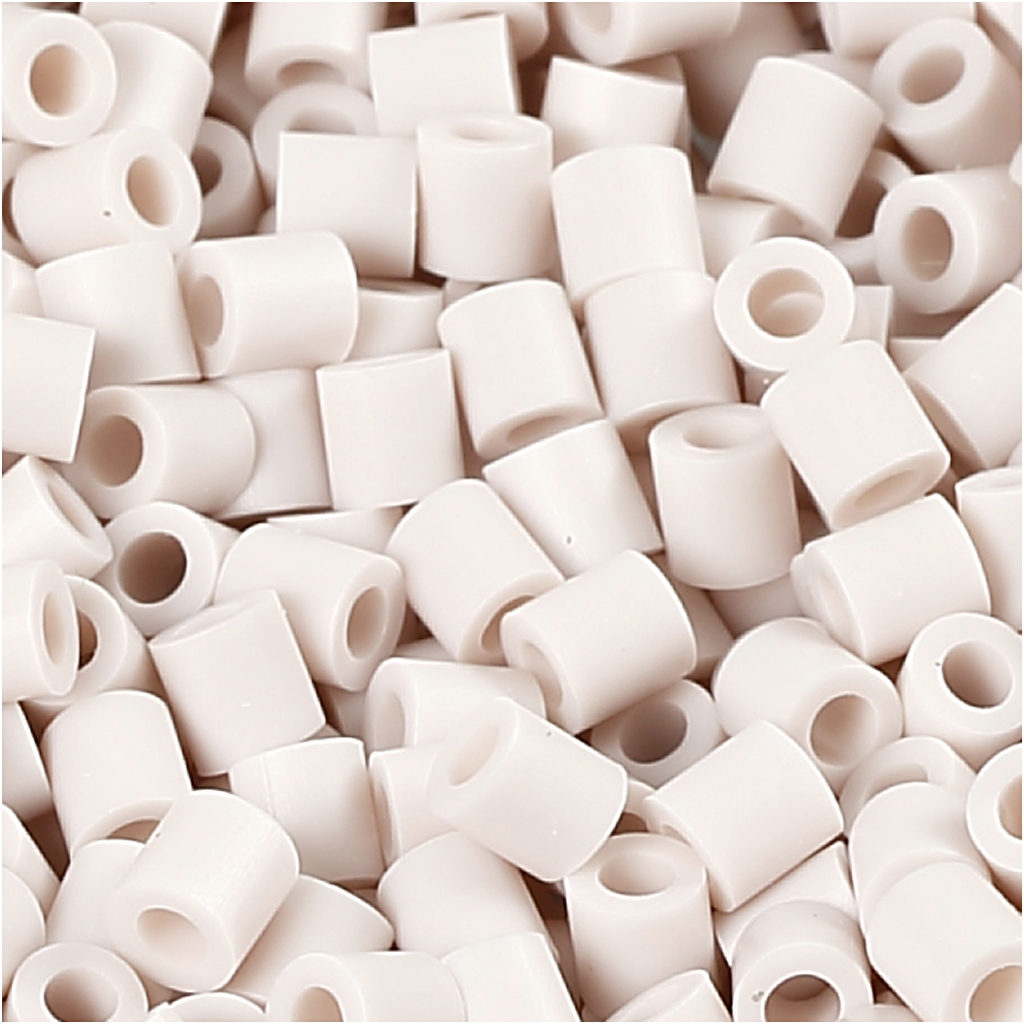 PhotoPearls, suurus 5x5 mm, augu suurus 2,5 mm, keskmine, helehall (10), 1100 tk/ 1 pakk