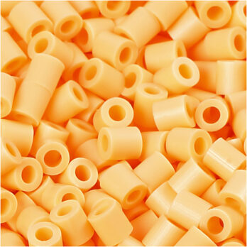 PhotoPearls, suurus 5x5 mm, augu suurus 2,5 mm, keskmine, heleoranž (26), 6000 tk/ 1 pakk