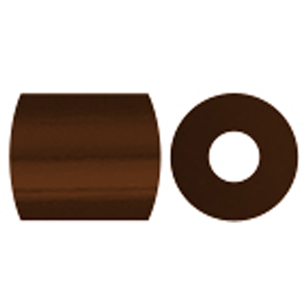 PhotoPearls, suurus 5x5 mm, augu suurus 2,5 mm, keskmine, tumepruun (2), 1100 tk/ 1 pakk - Image 3