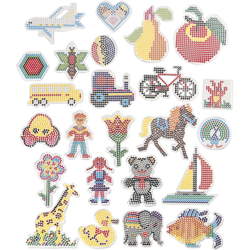 Tikutahvel, suurus 7x7,5-14x16 cm, keskmise suurusega, 24 tk/ 1 pakk