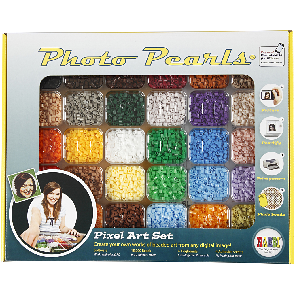 PhotoPearls Starter Kit, keskmine, 15000 tk, 1 komplekt - Image 2