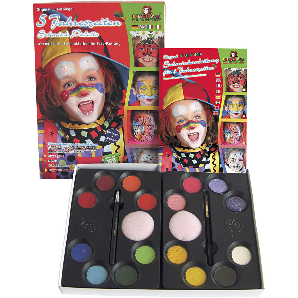 Vee meigikomplekt samm-sammult, värvide valik, 1 komplekt - Image 2