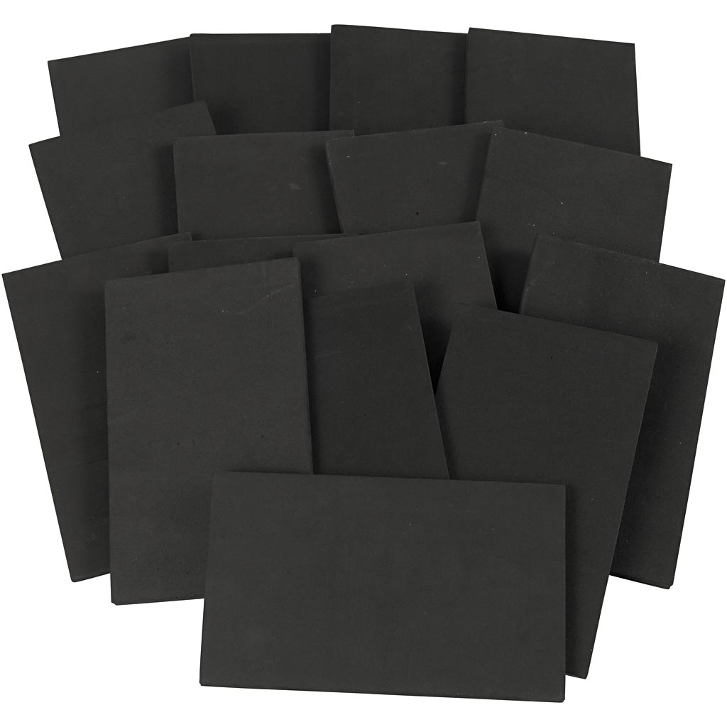 String Art, suurus 20x12 cm, paksus 10 mm, must, 16 tk/ 1 pakk - Image 4