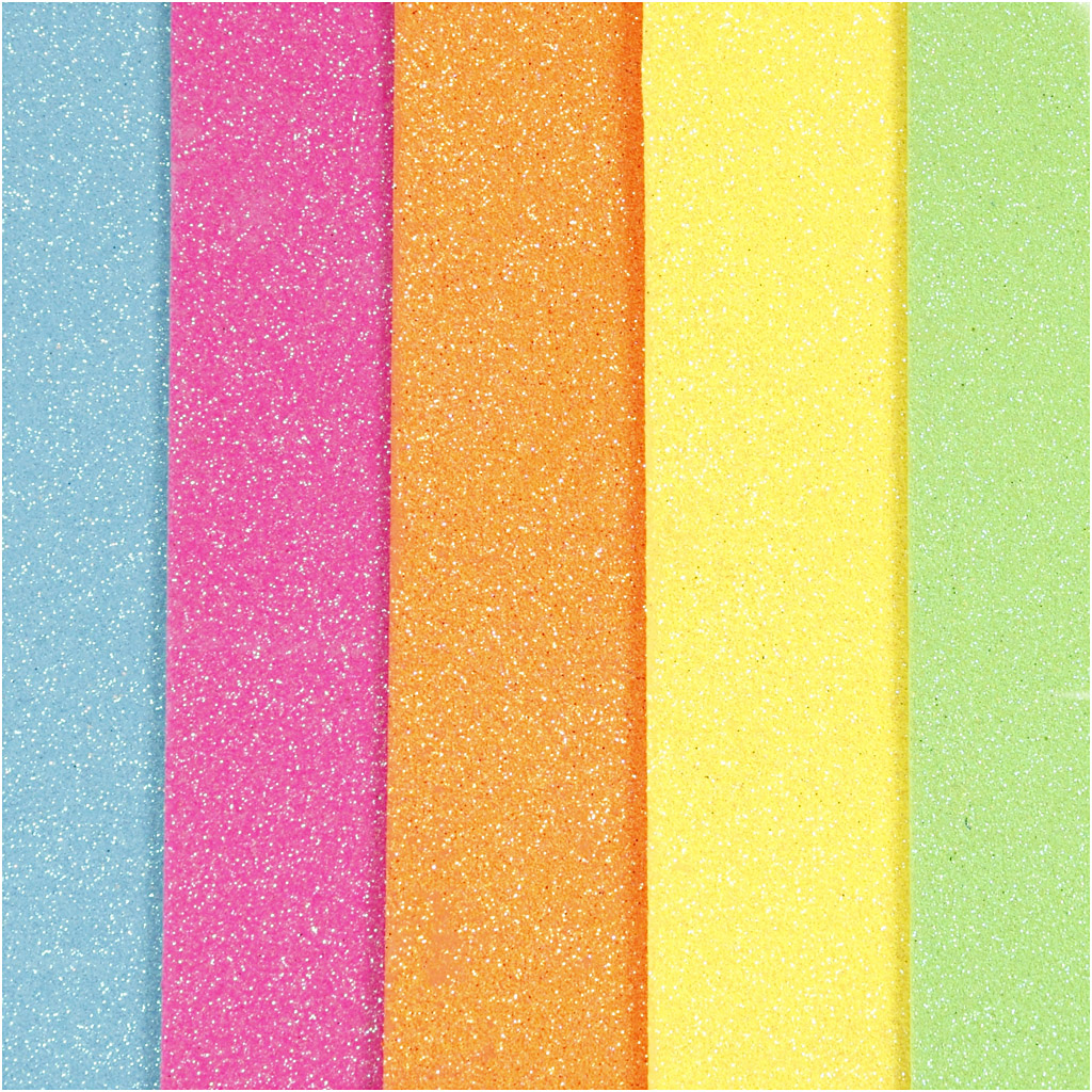 Vahtplastilehed, A5, leht 150x210 mm, paksus 2 mm, erinevad värvid, 5 lehte/ 1 pakk - Image 3