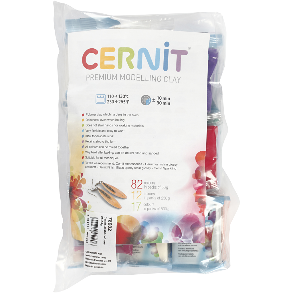 Cernit, sisu võib varieeruda, värvivalik, 25x56 g/ 1 pakk - Image 3