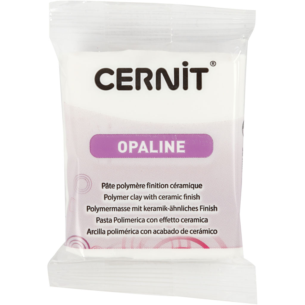 Cernit, portselanist valge (010), 56 g/ 1 pakk