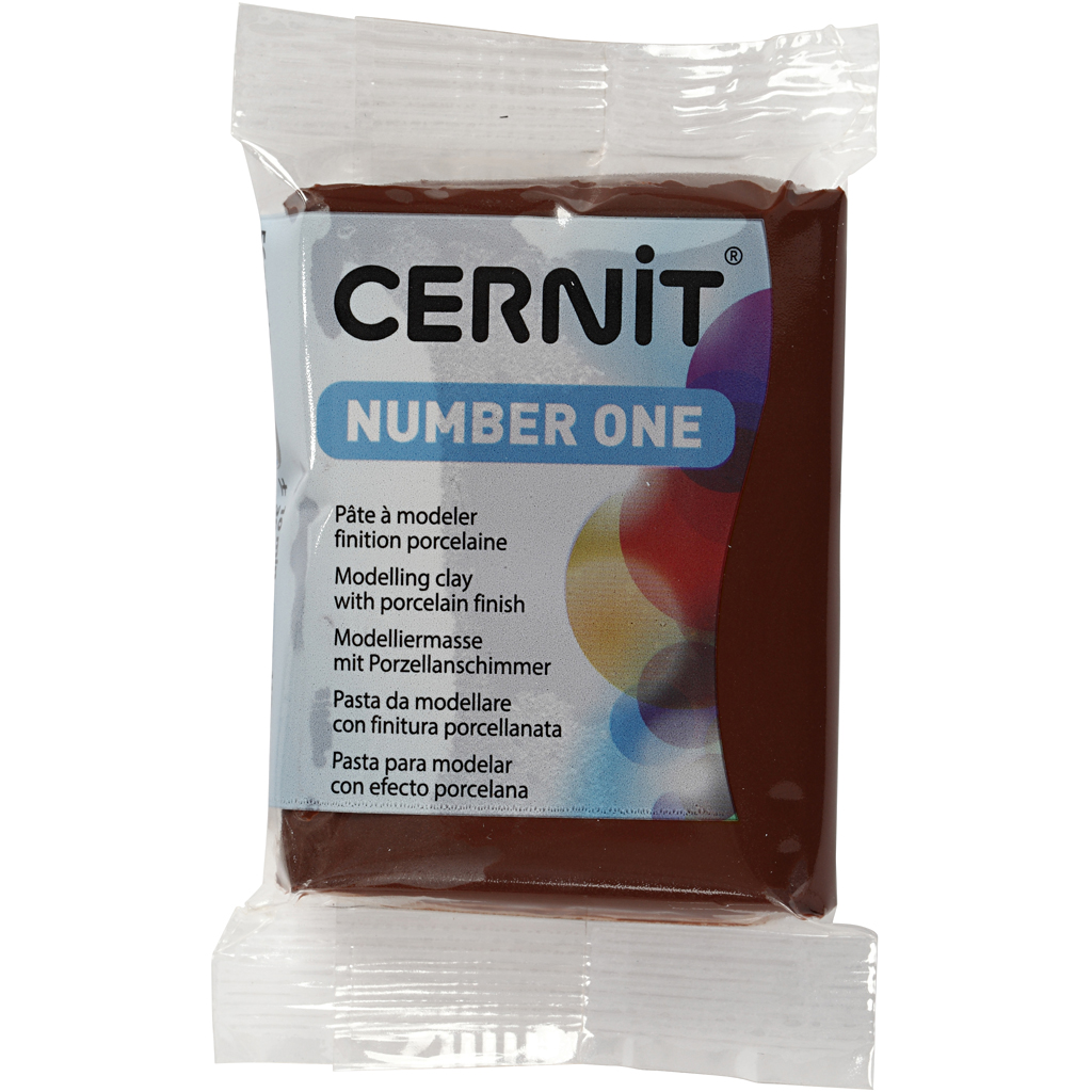 Cernit, pruun (800), 56 g/ 1 pakk