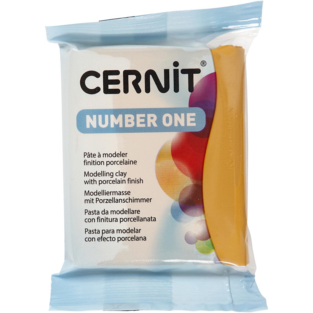 Cernit, kollane ooker (746), 56 g/ 1 pakk - Image 2
