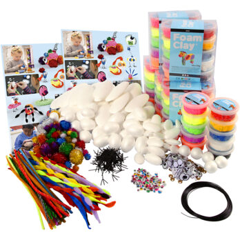 Group Craft Kit Foam Clay® figuurid, 1 pakk