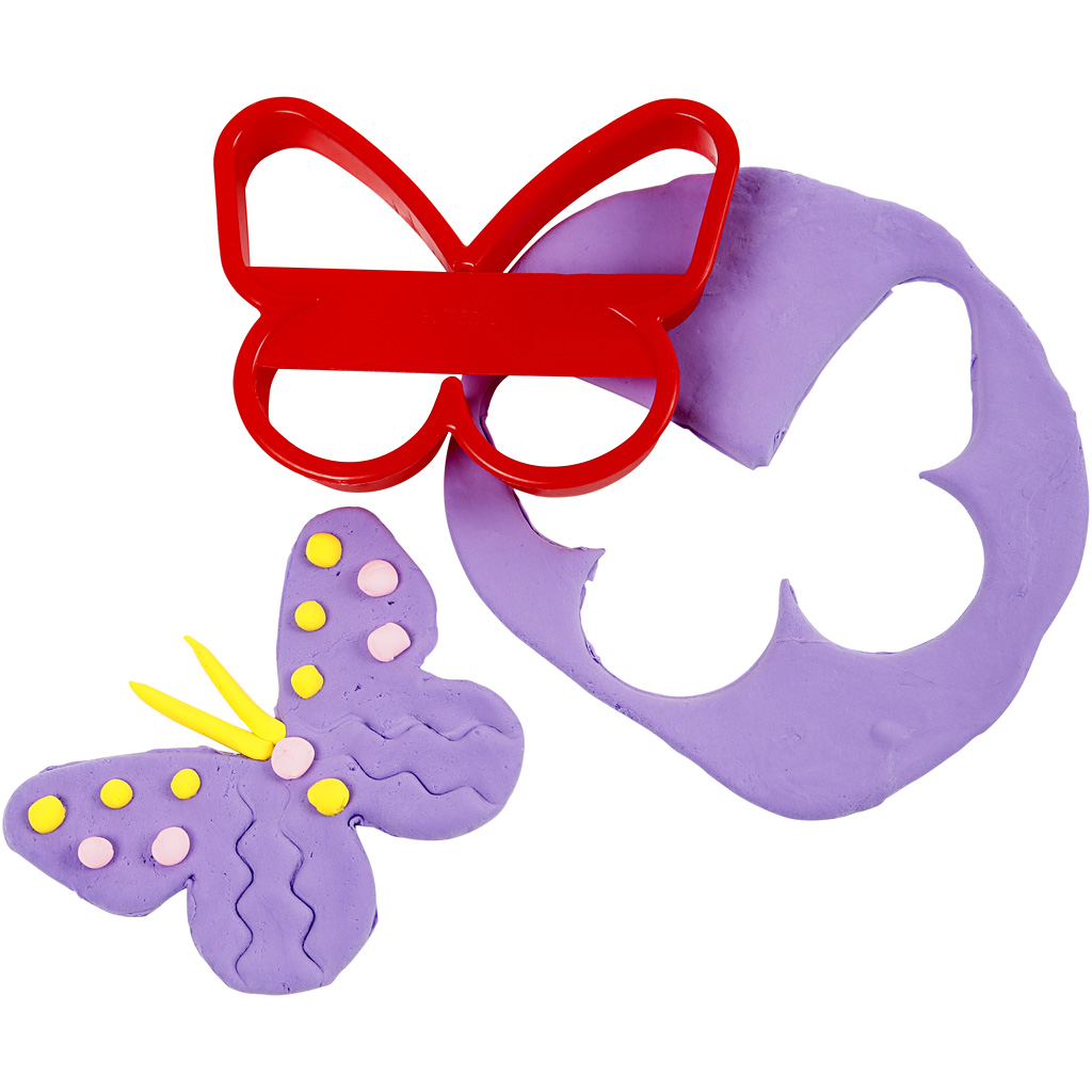 Modelleerimisvahendid ja lõiketerad, suurus 3,5x3,5-7x9 cm, erinevad värvid, 15 tk/ 1 pakk - Image 3