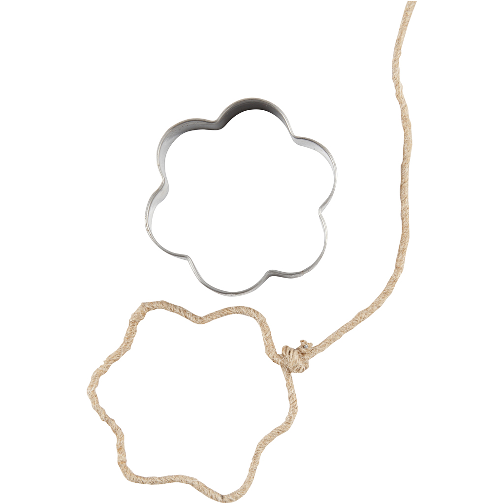 Küpsiseküpsisevahendid, lill, suurus 8 cm, 5 tk/ 1 pakk - Image 3