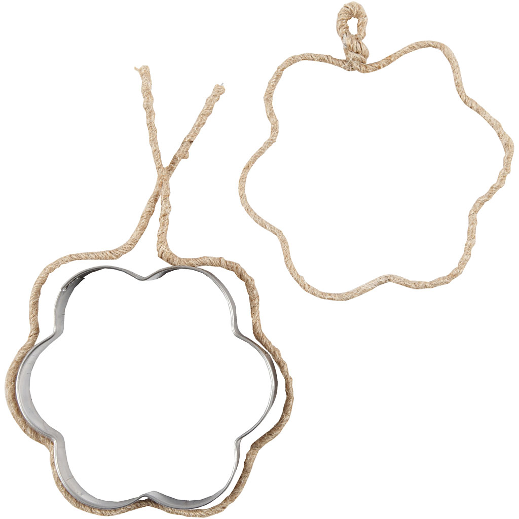 Küpsiseküpsisevahendid, lill, suurus 8 cm, 5 tk/ 1 pakk - Image 4