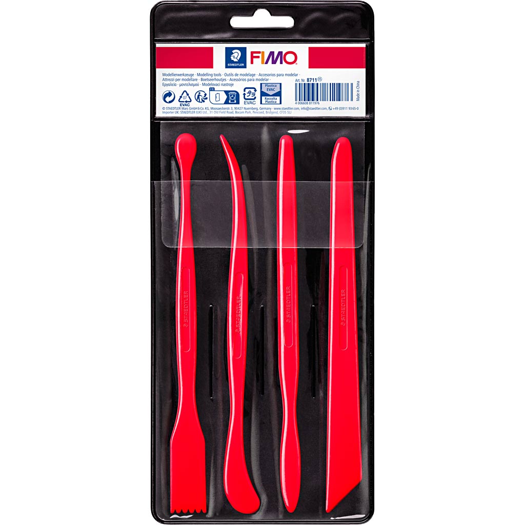 FIMO modelleerimisvahendid, 4 tk/ 1 pakk - Image 2