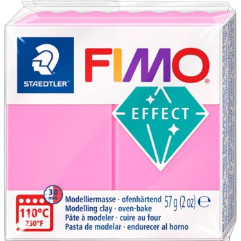 FIMO efekt, neoonroosa, 57 g/ 1 pakk