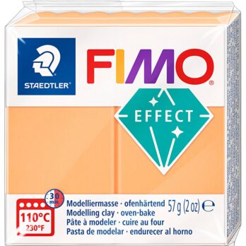 FIMO efekt, neoonoranž, 57 g/ 1 pakk