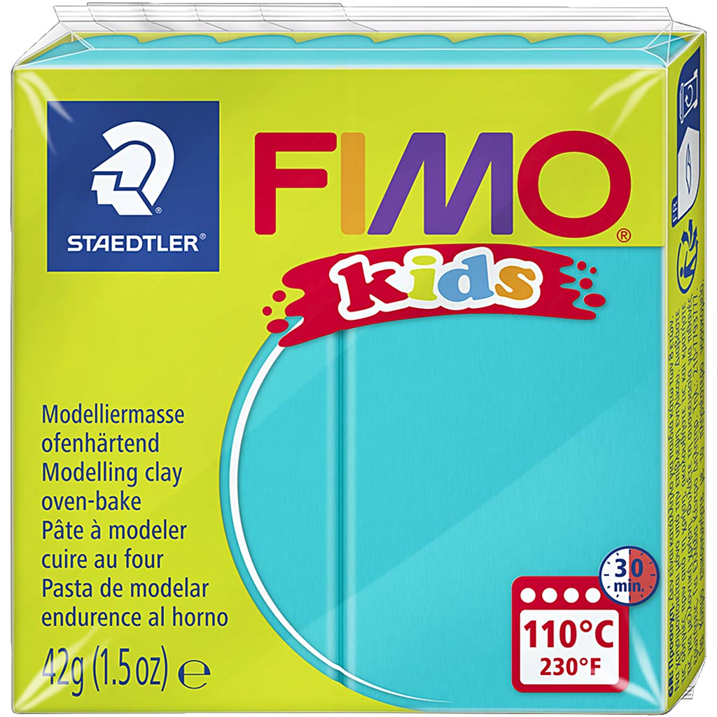 FIMO® Kids Clay, türkiissinine, 42 g/ 1 pakk