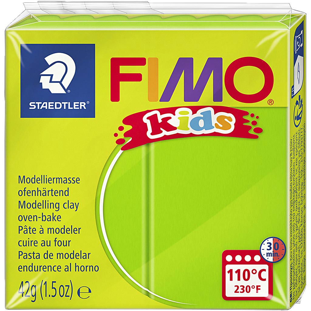 FIMO® Kids Clay, heleroheline, 42 g/ 1 pakk