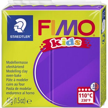 FIMO® Kids Clay, lilla, 42 g/ 1 pakk