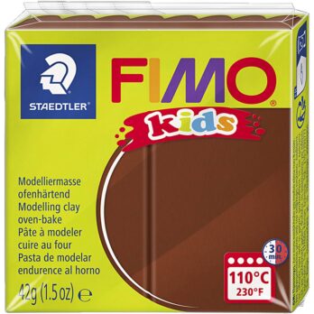 FIMO® Kids Clay, pruun, 42 g/ 1 pakk
