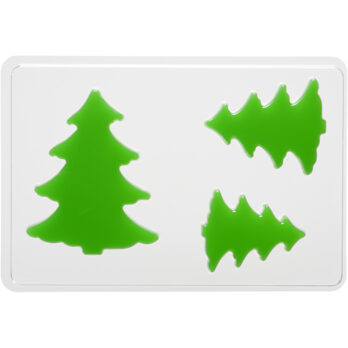 Valuvorm, kuusepuu, H: 6+8+10 cm, D. 9 mm, suurus 14,9x22 cm, 1 tk.