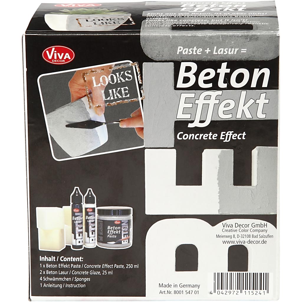 Betoonipasta, hall, 1 komplekt - Image 2