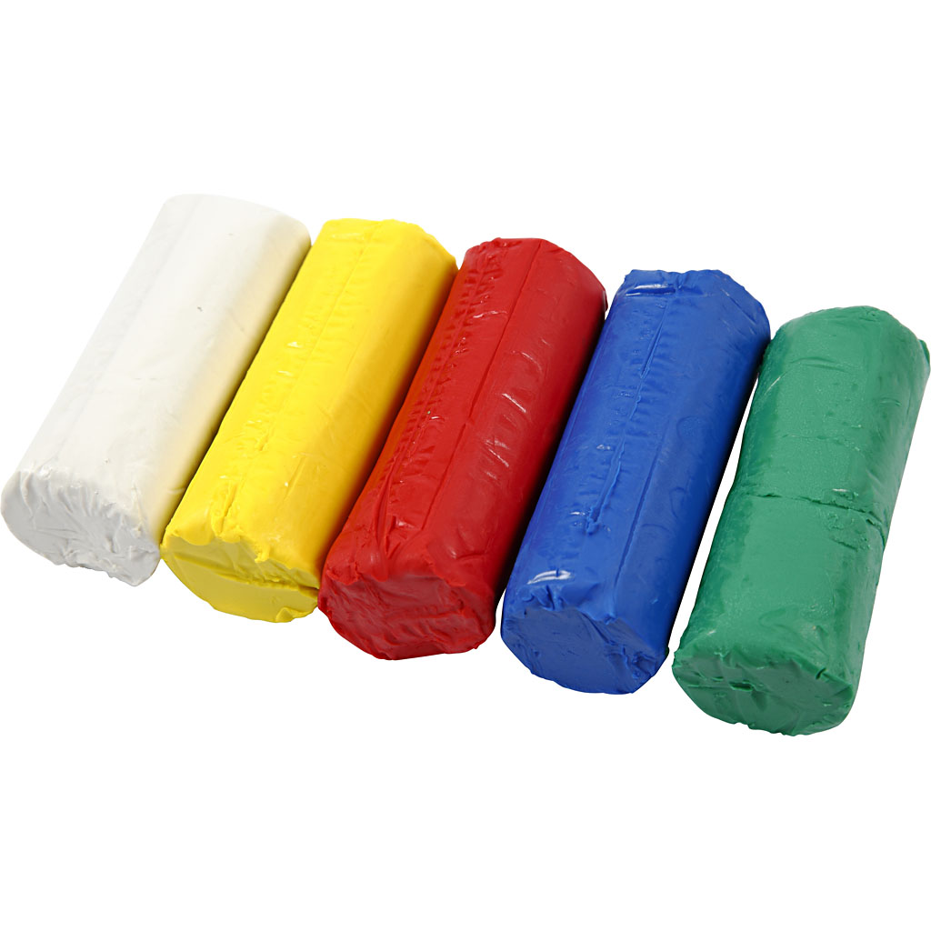 Modelleerimissavi, H: 9,5 cm, erinevad värvid, 5x80 g/ 1 ämber - Image 5