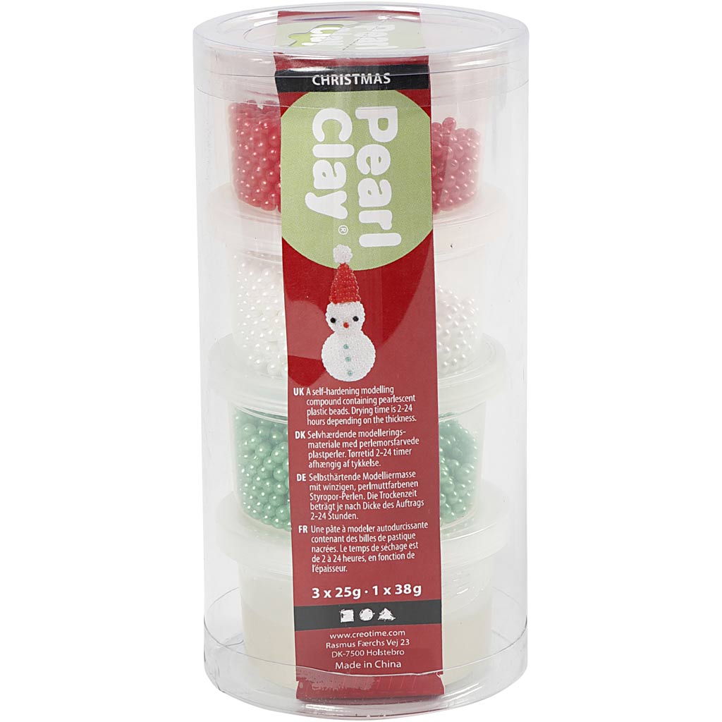 Pearl Clay®, erinevad värvid, 3x25+38 g, 1 komplekt - Image 2